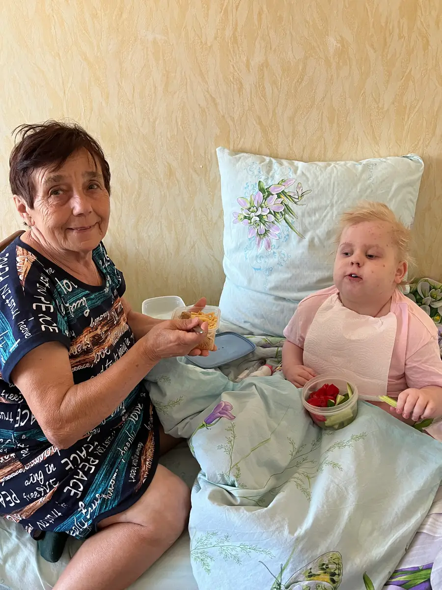 С прабабушкой Людой❤️